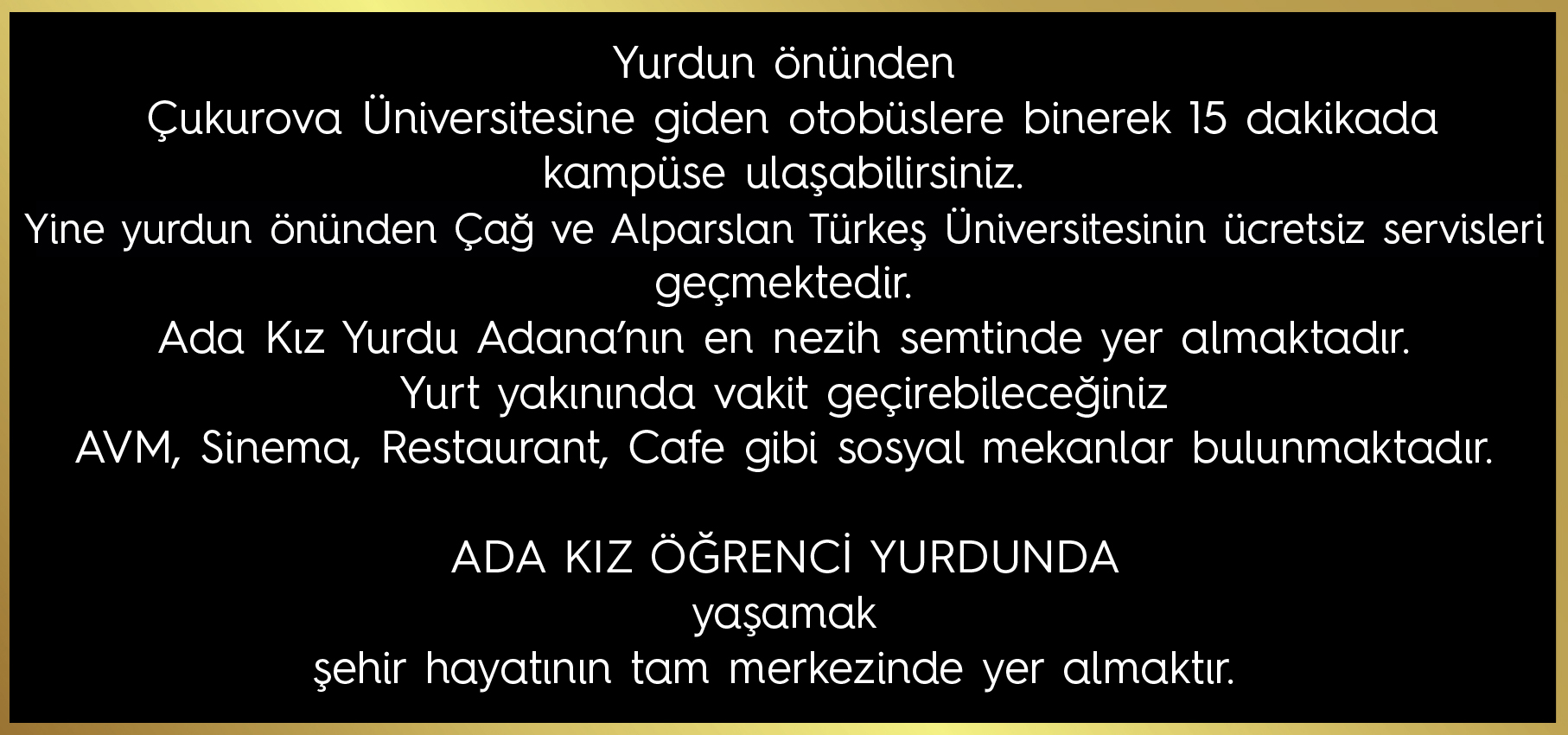 Adana Kız Yurdu